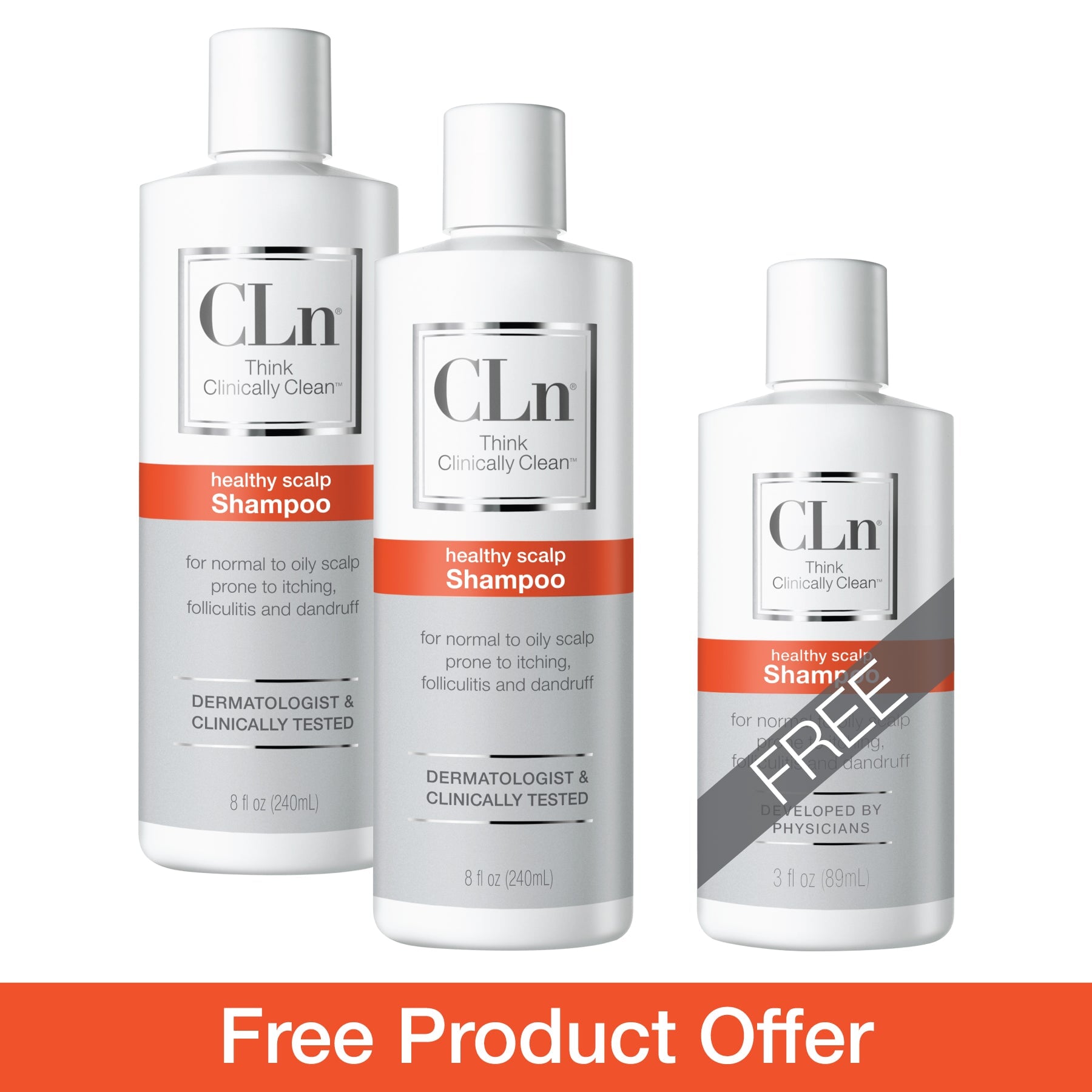 CLn Shampoo Shop All Products CLn Skin Care Shampoo Multi-pack