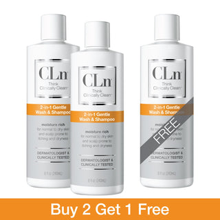 CLn 2-in-1 Gentle Wash & Shampoo