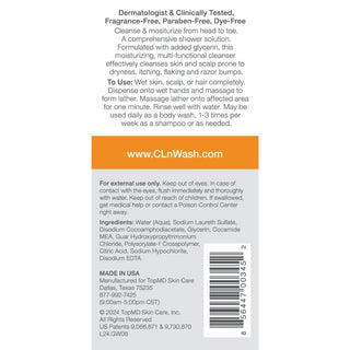 CLn 2-in-1 Gentle Wash & Shampoo