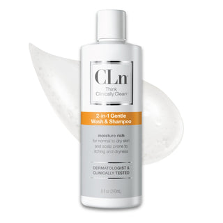 CLn 2-in-1 Gentle Wash & Shampoo Shop All Products CLn Skin Care 8 fl. oz. Full-Size