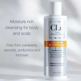 CLn 2-in-1 Gentle Wash & Shampoo
