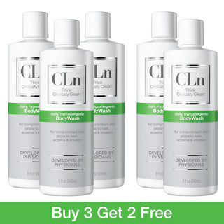 CLn BodyWash 8 oz 5-Pack Shop All Products CLn Skin Care CLn BodyWash 8 oz 5-Pack 