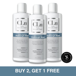 CLn ProStrength Wash 8oz 3-Pack CLn Skin Care 