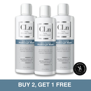 CLn ProStrength Wash 8oz 3-Pack Shop All Products CLn Skin Care 