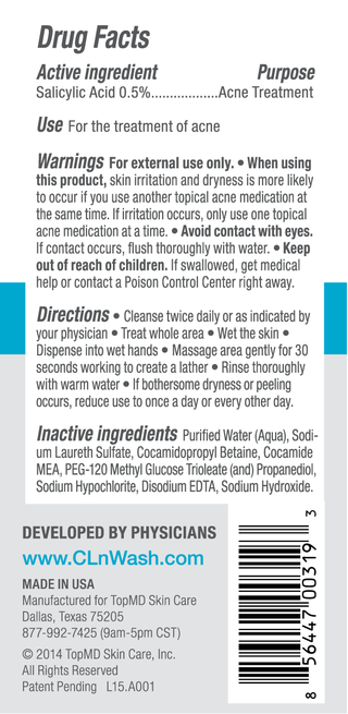 CLn Acne Cleanser Facebook Product Feed CLn Skin Care 