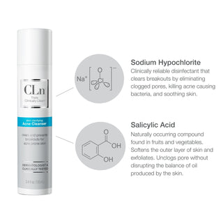 CLn Acne Cleanser Facebook Product Feed CLn Skin Care 